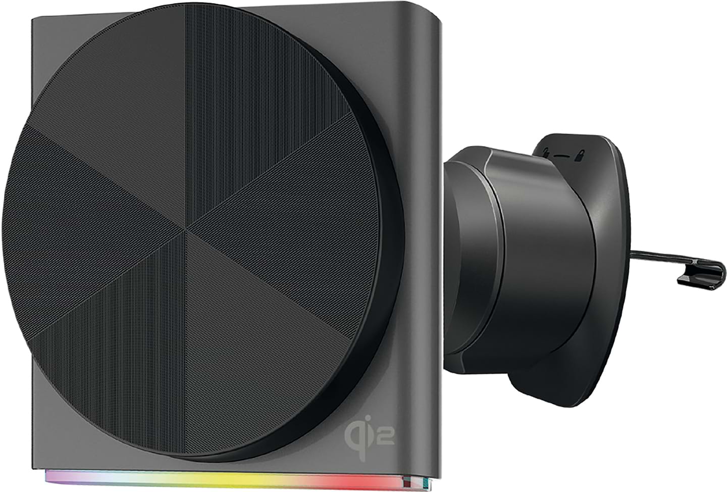 Автотримач з бездротовою зарядкою Proove Neostorm QI2 15W gray (WHNS15002003)